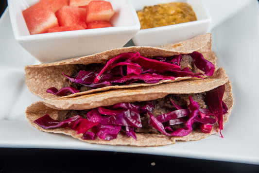 Black Bean Soy-Rizo Tacos