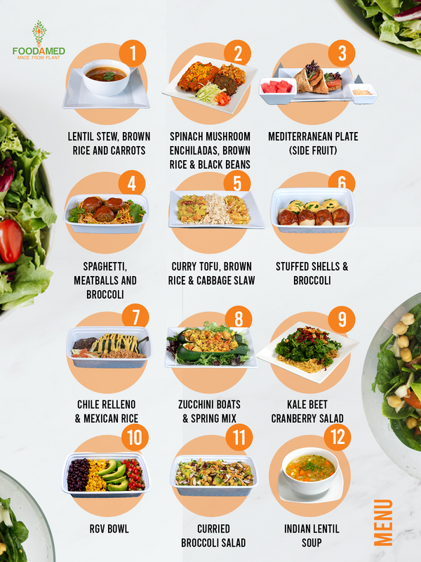 Mix & Match - 5 (+1 Free) Weekly Meals Plan